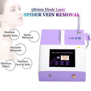 Clinic Use Vascular Laser Vein Removal Spider Veins Machine Capillaries Couperose On Face Body Legs Treatment