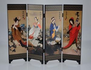 Microfilm screen painted porcelain painting Chinese