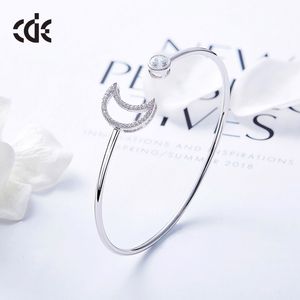 Fashion- 925 Sterling Silver Armband med Swarovski Crystal Armband