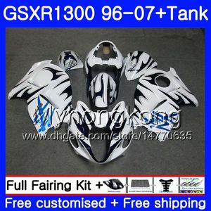 Body For SUZUKI Hayabusa GSXR 1300 GSXR1300 96 97 98 99 00 01 07 333HM.25 GSX R1300 1996 1997 1998 1999 2000 2001 2007 Dark blue Fairing