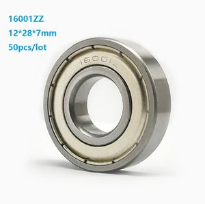 16001ZZ 10 PCS Double Metal Shielded Ball Bearing Bearings 16001z 12x28x7 mm