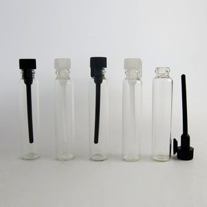 Promoção!! 100 x 2ml Perfume Glass Bottle 2CC Parfum Amostra de Amostra Tubo de Teste 2 ml Containers de amostra de óleo de frasco de fragrância