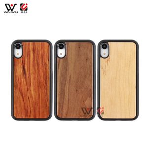 High Protected Wood Mobile Phone Cases For iPhone 6 7 8 Plus X XR XS Max with