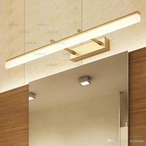 Metal Wall Lamp Acrylic LED Mirror Light Hotel Restaurant Bathroom Dressing Room Waterproof Scalable Iron Vanity Lighting