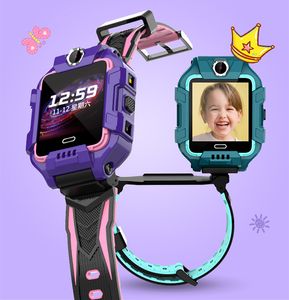Y9W Kinder Telefon Uhr 360 Grad Drehen WiFi Positionierung Wasserdicht Dual Kamera Englisch Smart Watch DHL kostenlos
