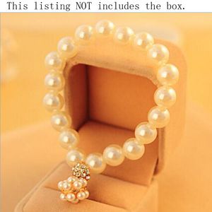 pearl bracelets for women elastic Jewelry Ball Charm Bracelets
