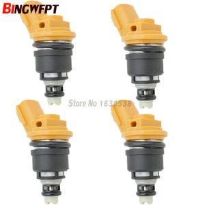 4pcs/lot fuel injectors 550cc yellow top replace for Nismo 16600-RR543 RB25 SR20 S13 S14 S15