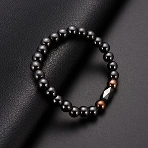 black magnetic hematite strand bracelet therapy Healthy beaded bracelets women bangles cuff fashion jewelry will and sandy 320288