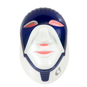 Máscara facial do diodo emissor de luz da máquina da beleza da terapia da luz do diodo emissor de luz de PDT 7 para o dispositivo do alvejante da pele Frete grátis