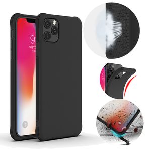 Custodia in silicone per telefono Custodia morbida in TPU sottile per iPhone 11 PRO Max XS XR XS MAX 6 7 8 Plus Guscio di colore opaco