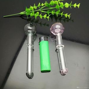 Tubulação de vidro pipecolorido colorido atacado bongs bongs óleo queimador de óleo tubulações de água plataformas petrolíferas fumar