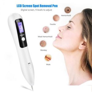 LCD display plasma caneta tatuagem remoção de remoção de mola removedor de mancha escura para a pele corpo cuidados com a pele tags beleza