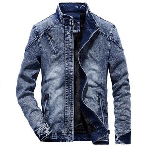 Denim jacka män höst mode jeans jacka kappa manlig smal passform casualrockar outwear jacka och rockar m-3xlmx190828