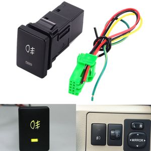 Freeshipping DC12V 4 Wire Foglight Switch Fog Light Button for Toyota