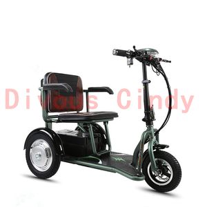 Wholesale 2020 free shipping hot sale foldable mini casual old electric scooter three-wheel electric wheelchair