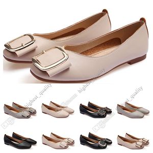 ladies flat shoe lager size 33-43 womens girl leather Nude black grey New arrivel Working wedding Party Dress shoes Eleven