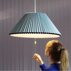 Nordic Loft Creative Deformation Parasol Wisiorek Light Ins Hot Postmodern Art Restauracja Sypialnia Decor Light Design