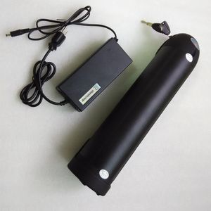 Stor 700W 48V 15AH Li-ion Vattenkokare Lithium Batteri Black Case Hus för Samsung 3000mAH Cellflaska