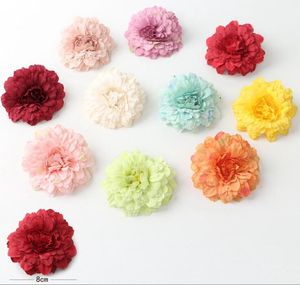 6 cm sztuczny jedwabny ślub kwiatowy dekoracje sztuczne kwiaty nagietka DIY dekoracje domu rzemiosła GB779