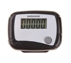 Contapassi digitale LCD Contapassi Corsa Camminata Pedometro Distanza Calorie Monitor Alta qualità COLORE NERO SN1704