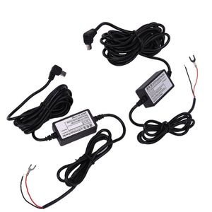 12V-24V Mini USB Hardwire DC Car Charger Kit conversor adaptador para traço Cam Camcorder veículo DVR