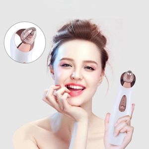 USB Blackhead Remover Skin Care Pore Blackhead Avlägsnande Vakuum Sugverktyg Facial Dermabrasion Face Clean Machine