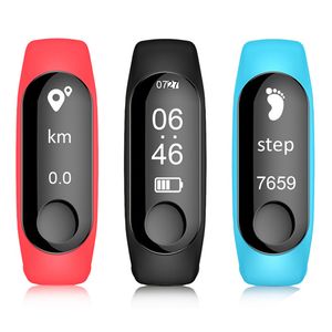 M3 smart armband klocka blodtryck hjärtfrekvensmätare smart klockor fitness tracker armbandsur för android ios bands klocka