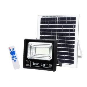 LED SOLAR LIGHT SMD High Power LED Flood Security Garden Light Vattentät IP67 LED Solar Floodlight Pole Lamp