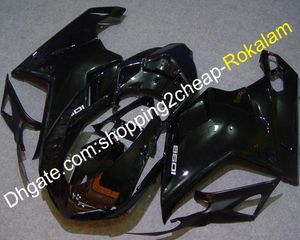 Dla Ducati Cowling Kit 848 1098 1098S 1198 2007 2008 2009 2011 2011 Black ABS Plastic Winking Wintmarket Zestaw (formowanie wtryskowe)