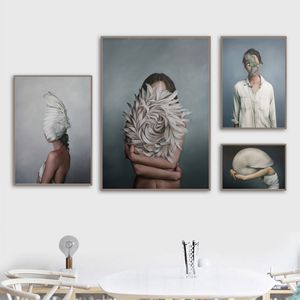 Amy Judd Kunst Leinwand Malerei Tiere Und Schönheit Poster Wandbild Für Wohnzimmer Wohnkultur