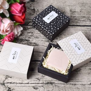 Paper Box Candy Gift Jewelry Drawer Foldable Valentines Day Chocolate Cake Handmade Soap Packaging Wedding Party Supplies