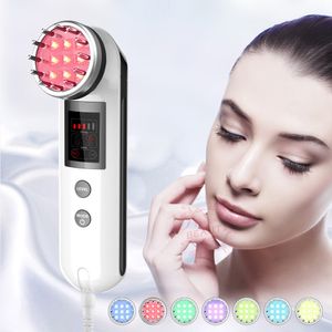 5 In1 Vibração RF Face Lifting Device Luz LED Photon tratamento corporal microcorrente cuidados faciais em casa