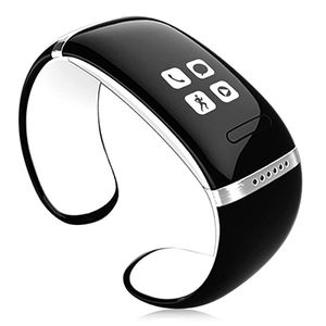 L12S Smart Bracelet OLED Bluetooth Passometer Anti Lost Smart Watch Supporta il contapassi per chiamate telefoniche Orologio da polso intelligente per IOS Android iPhone