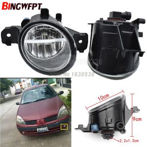 2x montaż lampy przeciwmgielnej Super jasne światło przeciwmgłowe dla Renault Clio 2/3 Laguna Modus Espace 4 Grand Modus Wind 2001-2015 LED światła przeciwmgielne