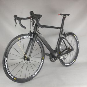 Set di ruote in alluminio per bici completa da strada in fibra di carbonio aero a 22 velocità TT-X2 con gruppo 105 Dimensioni disponibili 46 48 50 52 54 cm