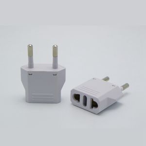 Wholesale europe outlets resale online - US to EU Plug Adapter European Travel Power Adapter AC Converter Electrical Outlet Socket