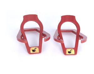 Plastic resin pipe rack consumables accessories red brown ribbon pipe Yiwu wholesale