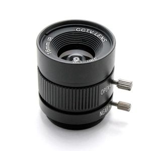 Endüstriyel Lens 16mm 3MP 1/2 Yüksek Çözünürlüklü Ağ Lensleri