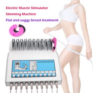 Bästa kvalitet viktminskning Ems muskelstimulator elektrostimuleringsmaskin/ Russian Waves Ems elektrisk muskelstimulator bantning