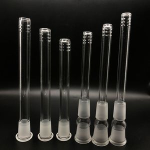 Nargile Aksesuarları Birden Boyutlar Cam Bongs Downstem Su Boruları Kötüler 18-14mm 14mm 18mm Boru Dab Yağı Teçhizat Bager Bong