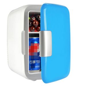1 Stück Lagerräumung Mini 4L tragbarer Kühlschrank Kühlschrank mit Gefrierfach Kühler Wärmer Box für Auto Home Office
