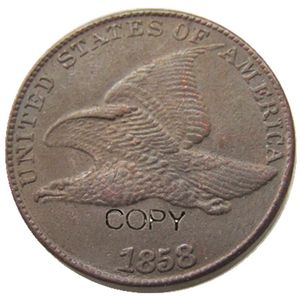 ABD 1856-1858 6 adet Uçan Kartal Cent Craft Kopya Süslemeleri Sikke Süsler ev dekorasyon aksesuarları