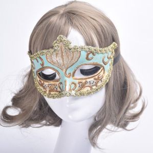 Mode masker påsk halloween boll mask fest levererar halv ansikte mask lilja kvinna dam sexig mask cosplay fancy bröllop juldekoration