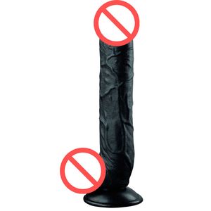 28cm lång penis stor realistisk dildo silikon penis dong med sugkopp för kvinnor onani lesbain sex leksak