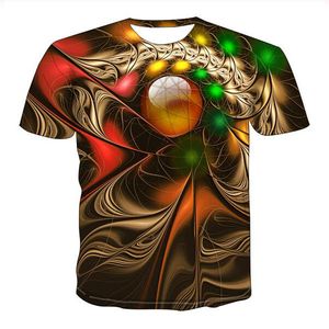 New Fashion Women Men Psychedelic Funny 3d Printing Unisex T-shirts Casual T Shirt Hip Hop Summer Tops XB0103