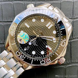 8215 Hama Series Montre de Luxe Men Watches 8800 Movement 316L Steel Case Three graders vattentät lyxklocka armbandsur