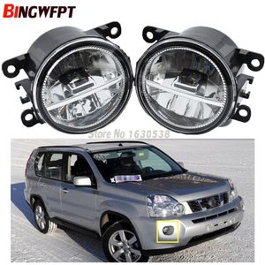 2x For NISSAN X-Trail T31 Closed Off-Road Vehicle 2007-2014 Car Styling Front Bumper LED Fog Lights High Brightness Fog Lamps