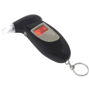 Wholesale electronics resale online - New Breath Alcohol Tester Professional Police Alcohol Detector Digital Backlit LCD Display Tester breathalyzer Car Accessories Electronics