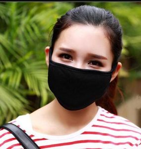 Schwarz weiß Neue Anti-Staub-Staubschutz-Baumwollmund-Gesichtsmaske Unisex-Mann-Frau-Radkappen, die schwarze Mode tragen Hohe Qualität DHL