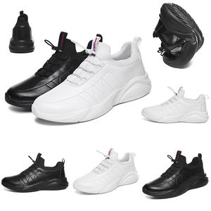 2020 Mode-Laufschuhe für Männer und Frauen, dreifach schwarz, weiß, Leder, Plattform, Sport-Turnschuhe, Herren-Trainer, selbstgemachte Marke, hergestellt in China